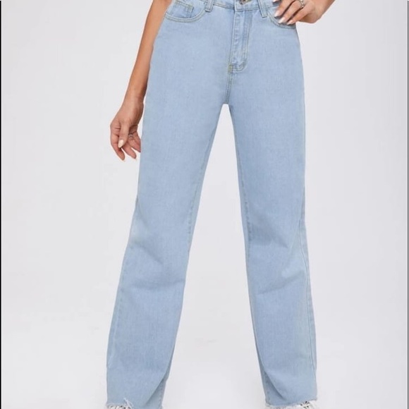 SHEIN | mom jeans light wash - Picture 4 of 4
